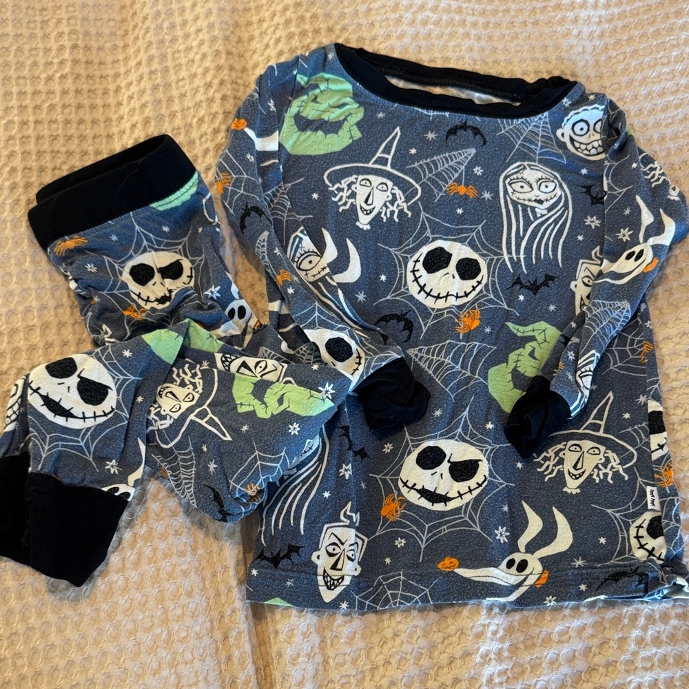 Little Sleepies Disney Jack & Crew 2 piece pajamas 18-24 months